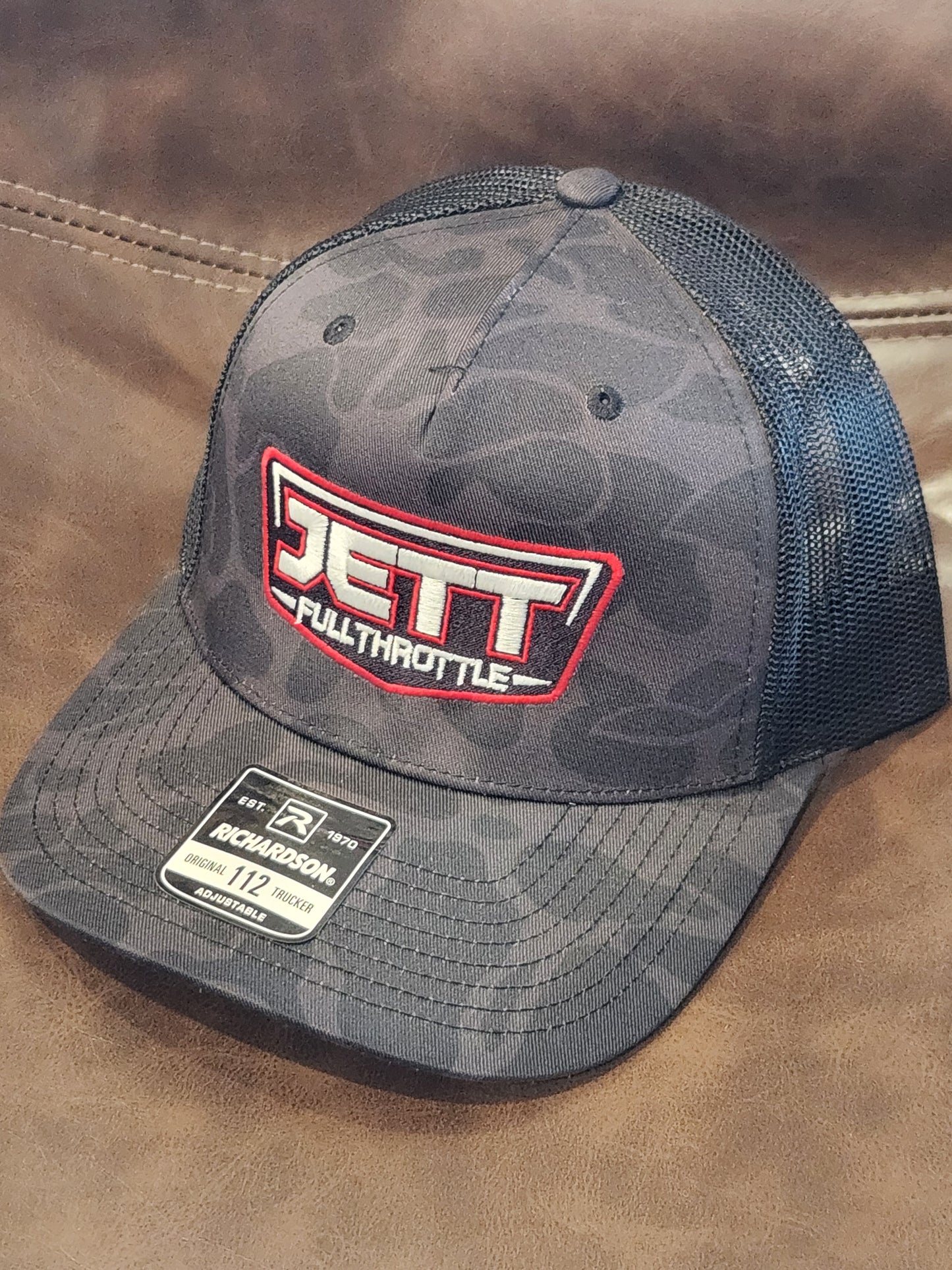 JFT Cap - Black Camo