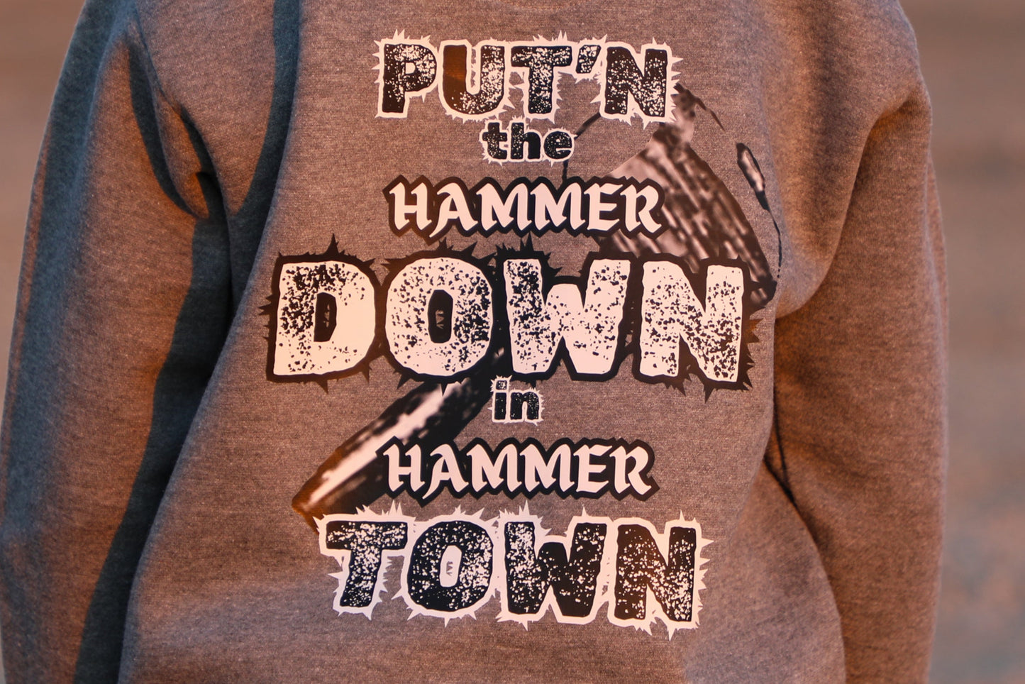 HAMMER DOWN Adult Hoodie