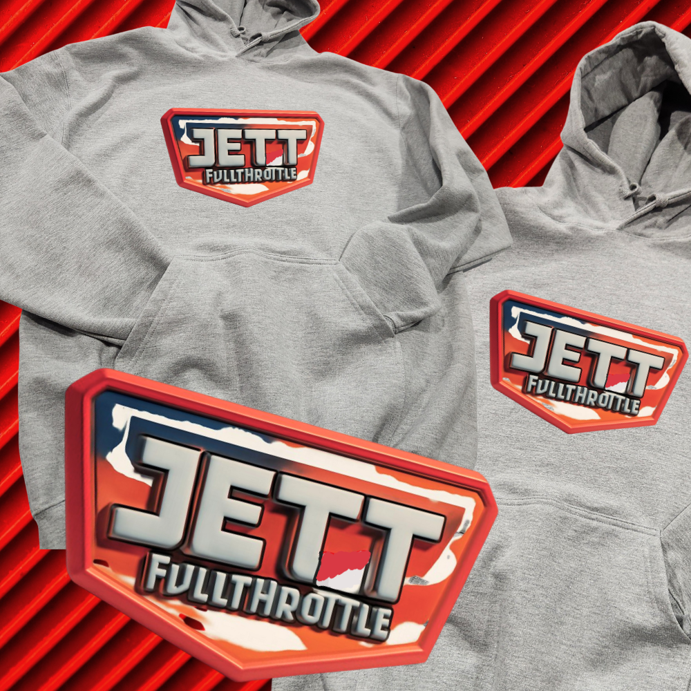 3D JFT Logo Youth Hoodie
