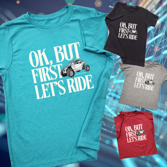 FIRST LET'S RIDE Youth T-Shirt