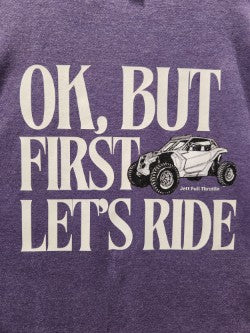 FIRST LET'S RIDE Youth T-Shirt