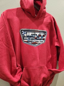 Metallic JFT Logo Youth Hoodie