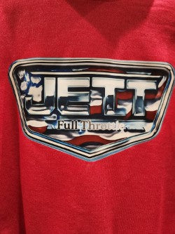 Metallic JFT Logo Youth Hoodie