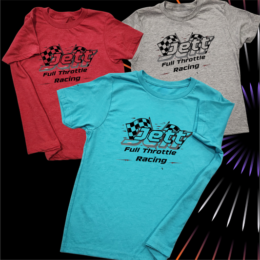 JETT Full Throttle Racing Youth T-Shirt