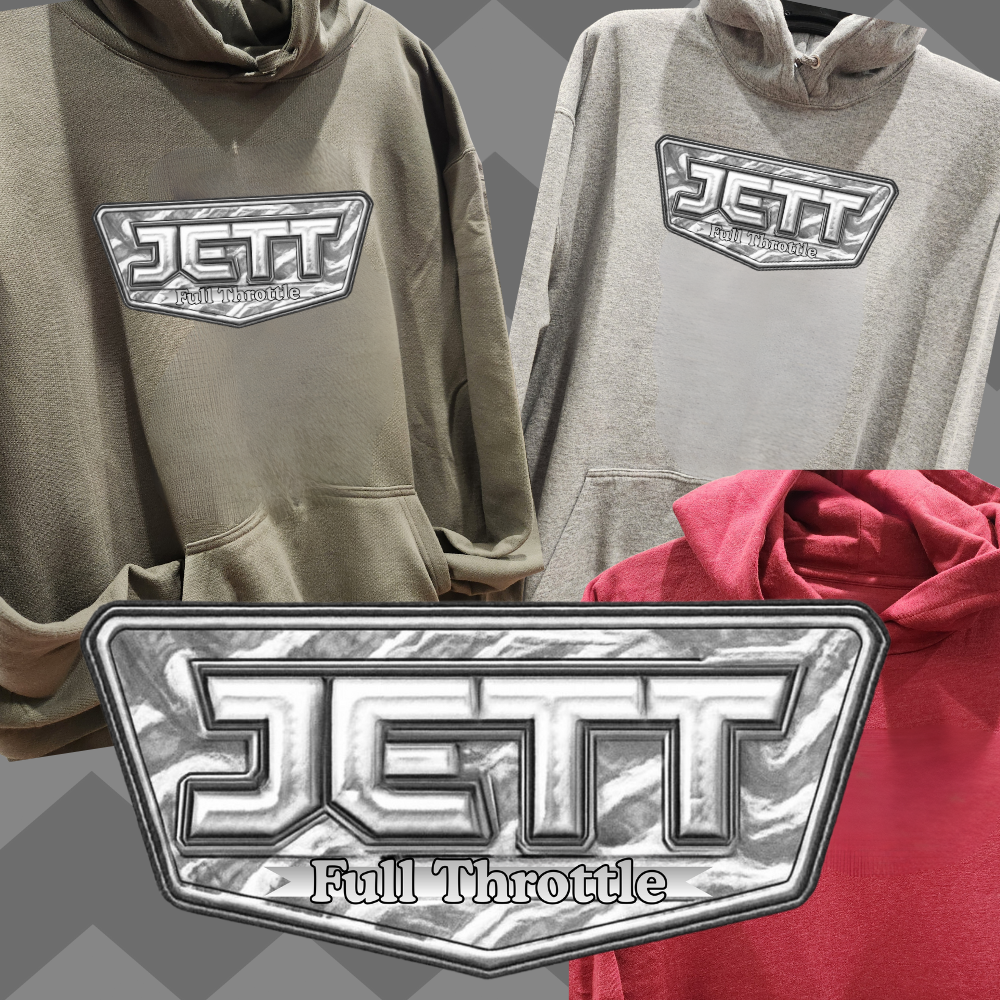 JFT Sketch Logo Adult Hoodie