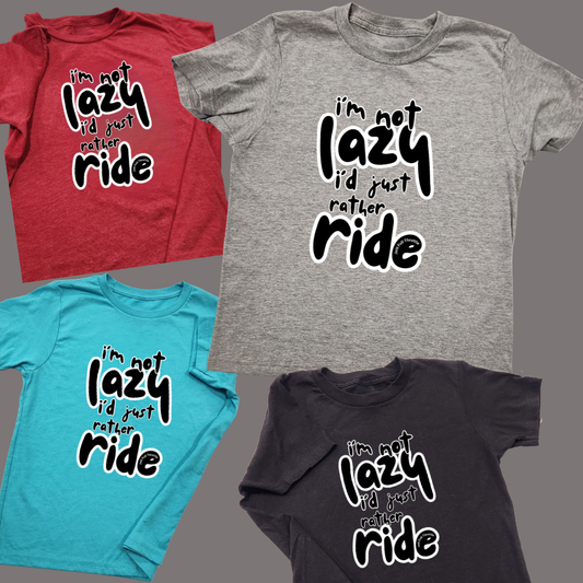 LAZY RIDE Youth T-Shirt