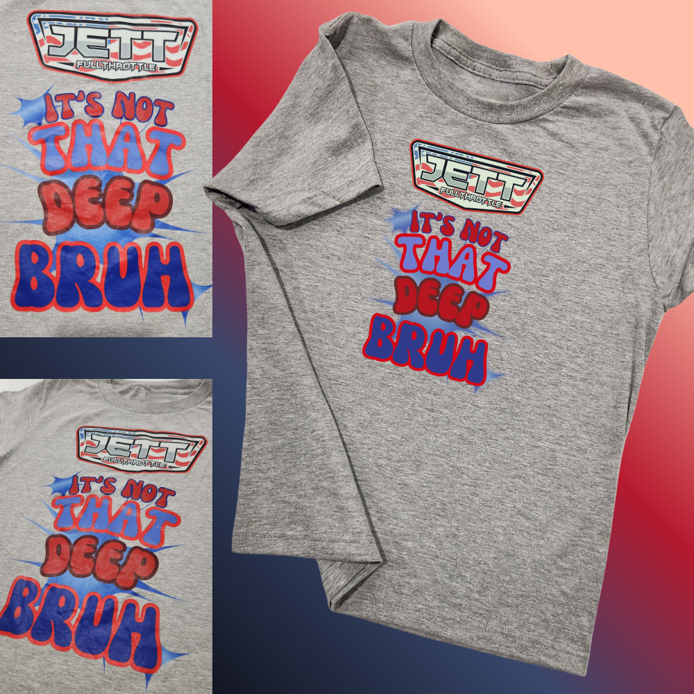 It's Not That Deep Bruh Adult T-Shirt