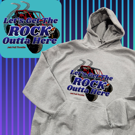 ROCK OUTTA HERE Youth Hoodie