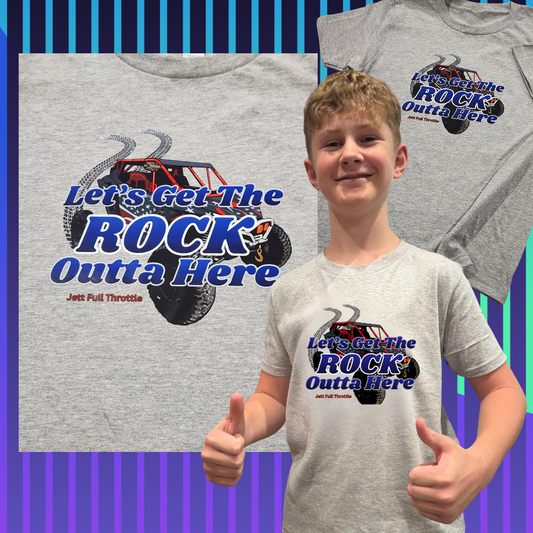 ROCK OUTTA HERE Youth T-Shirt
