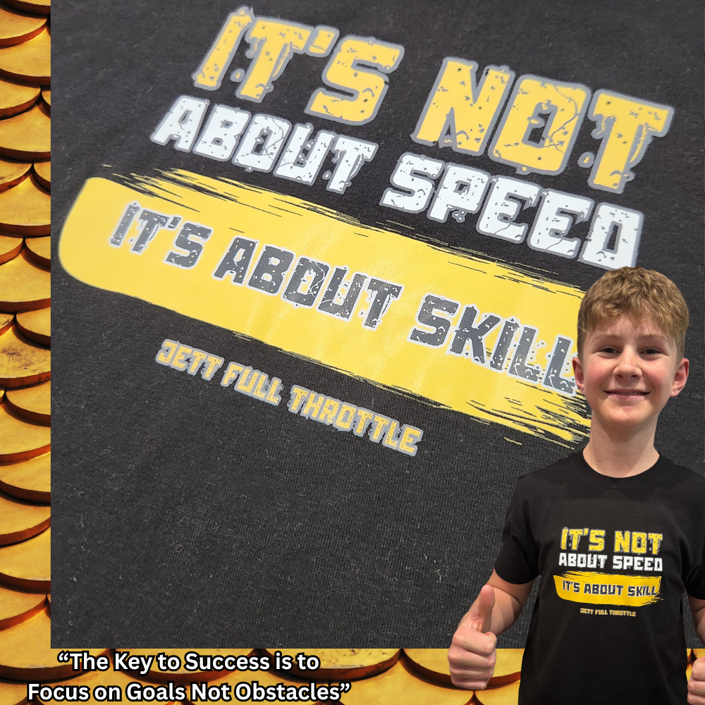 IT'S ABOUT SKILL Black Adult T-Shirt